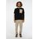 Protest teddy  fleece vest zwart