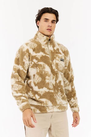 fleece trui PRTKinsley beige/ecru