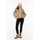 Protest teddy fleece vest PRTRed camel/roze