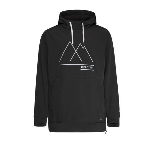 Protest sweater Melton zwart afbeelding