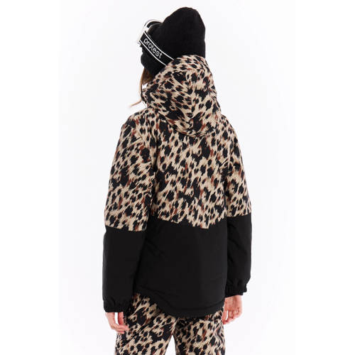 Protest ski-jas PRTLeopart JR beige/zwart afbeelding