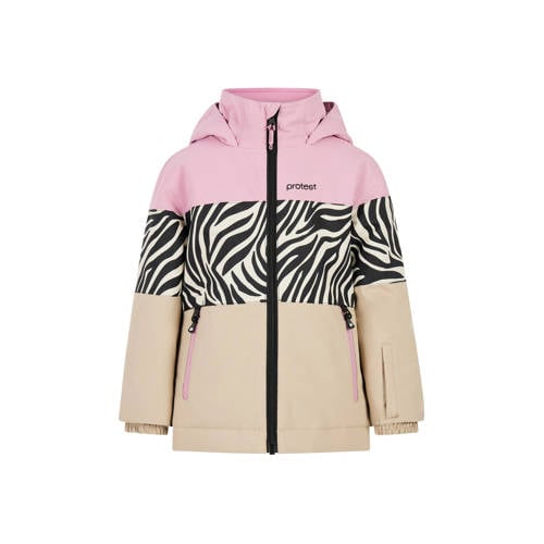 Protest ski-jas PRTPleuni TD lichtroze/beige/zwart afbeelding