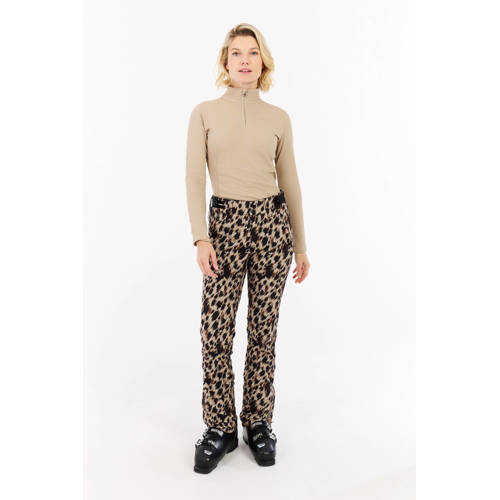 Protest softshell skibroek PRTTuuli beige/zwart afbeelding