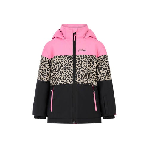 Protest ski-jas PRTPleuni TD roze/zwart/beige afbeelding