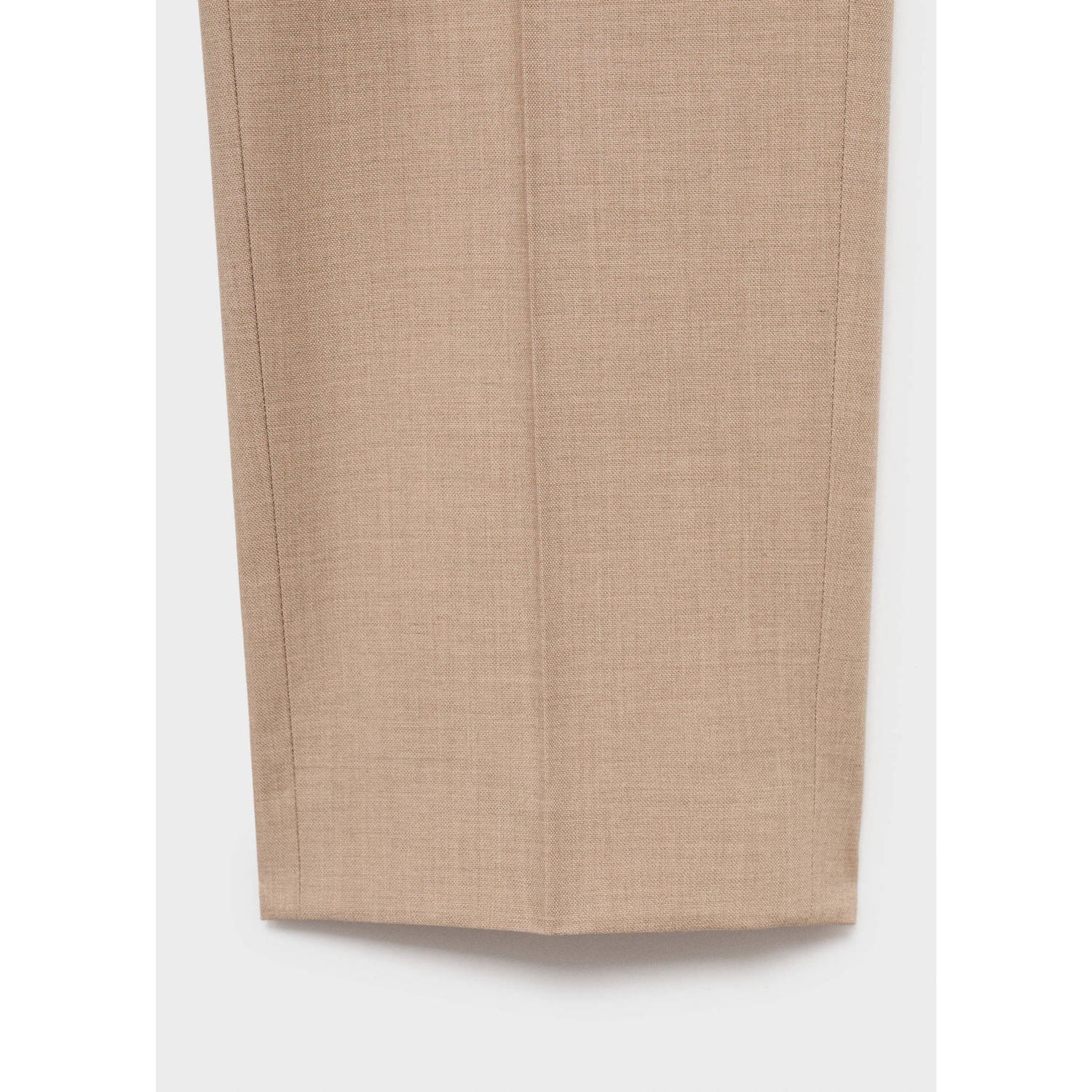 Mango Man slim pantalon beige