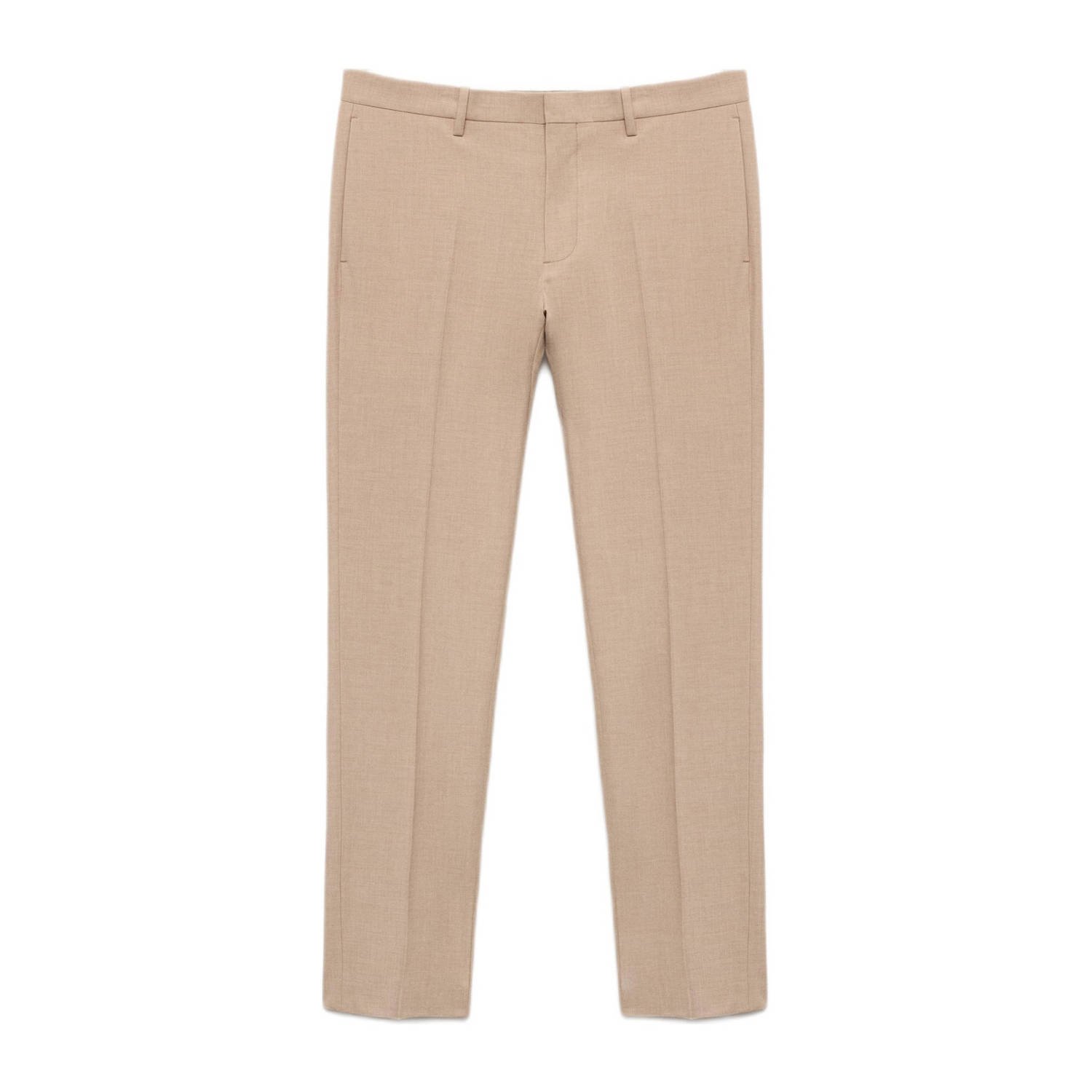 Mango Man slim pantalon beige