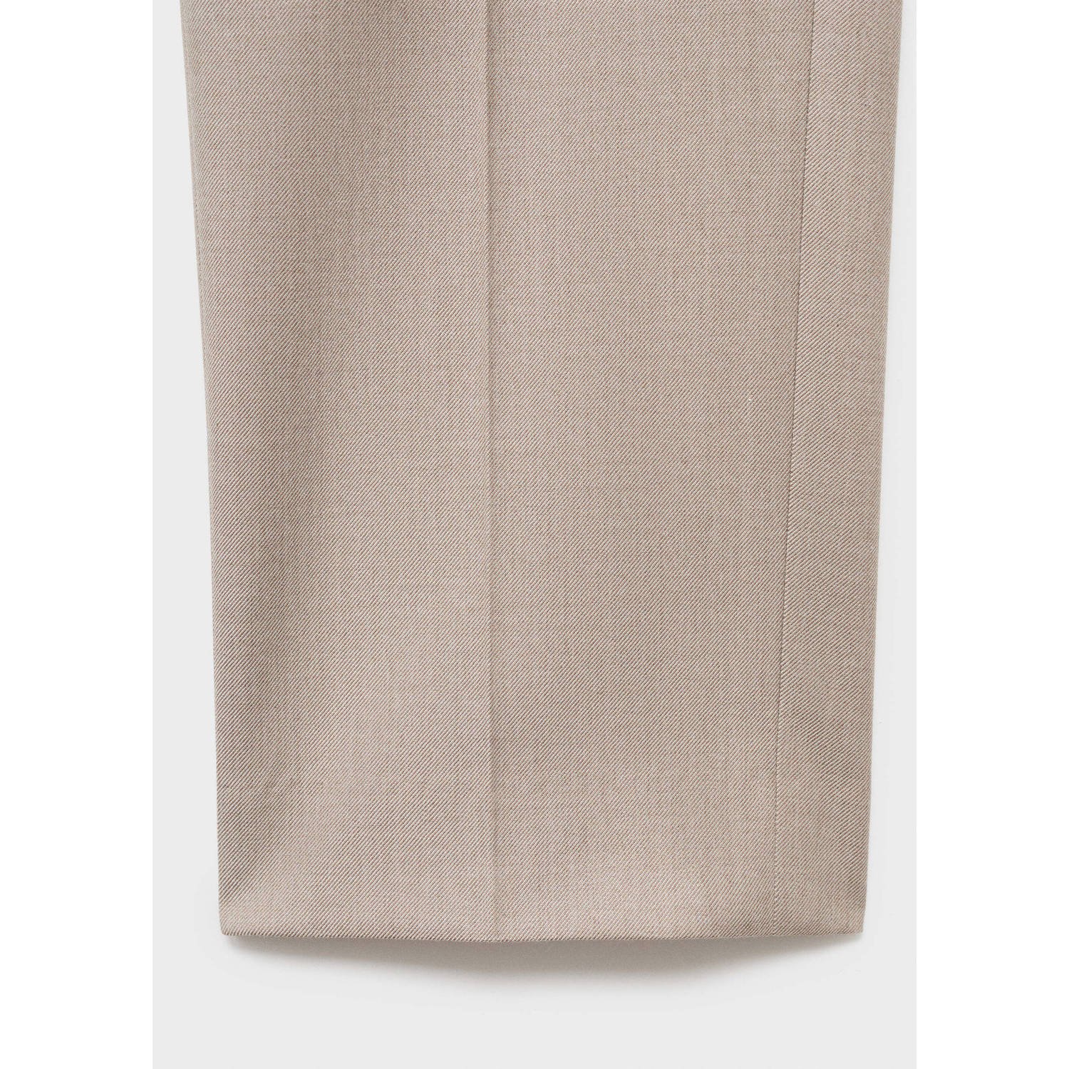 Mango Man slim pantalon beige