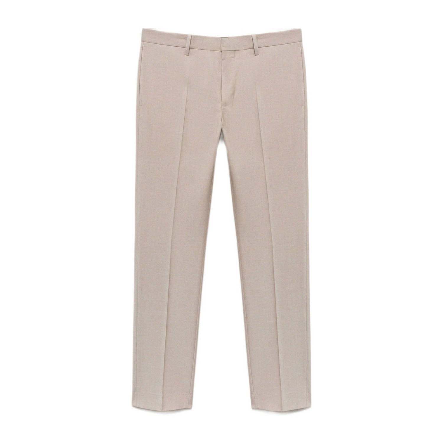 Mango Man slim pantalon beige
