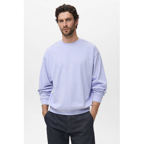 Mango Man sweater lichtblauw afbeelding