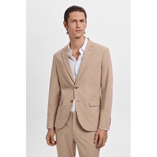 Mango Man colbert beige afbeelding