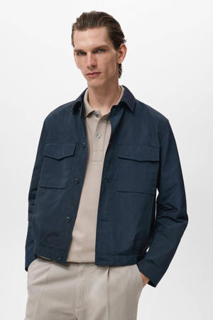 tussenjas donkerblauw
