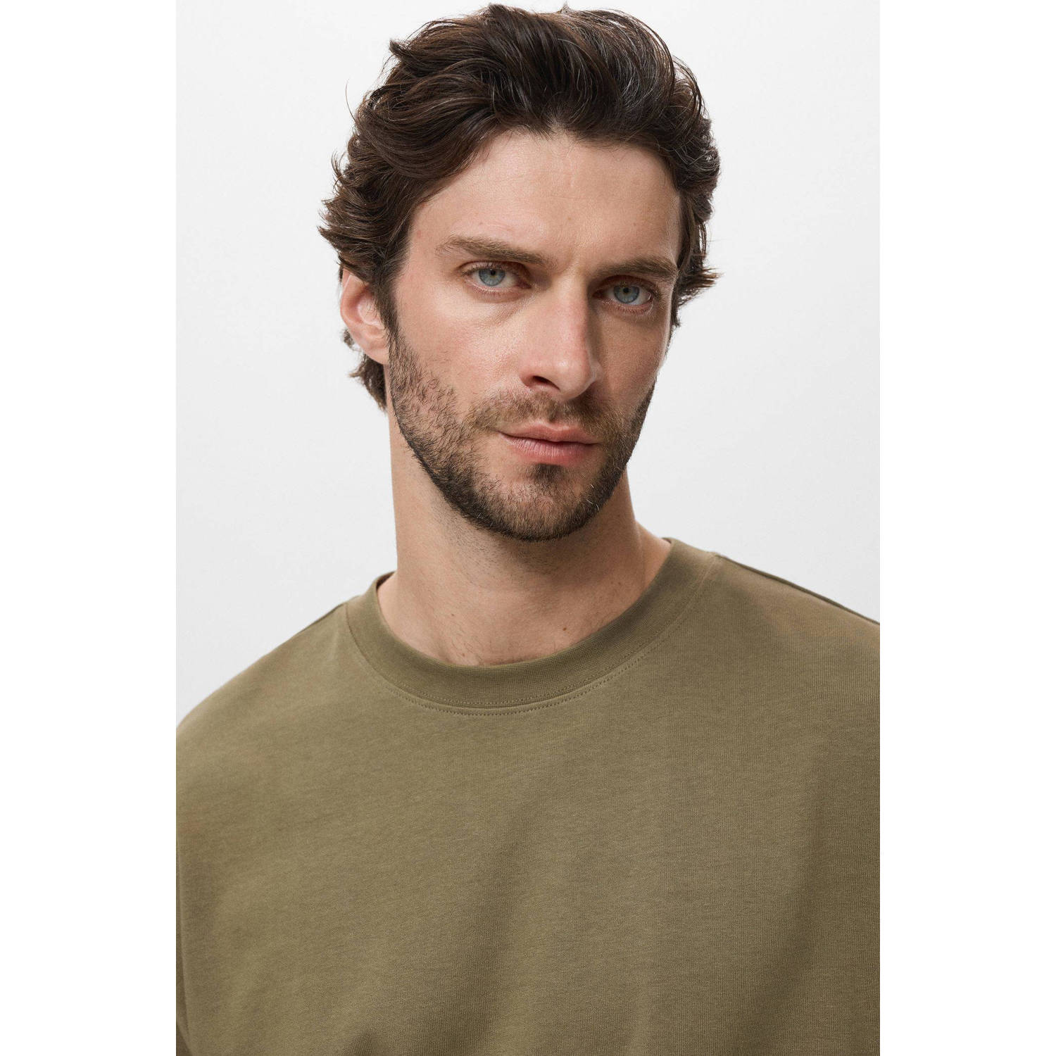 Mango Man sweater kaki