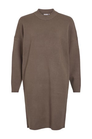 jurk gebreid bruin