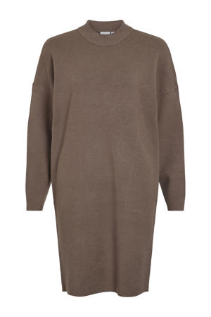 jurk gebreid bruin