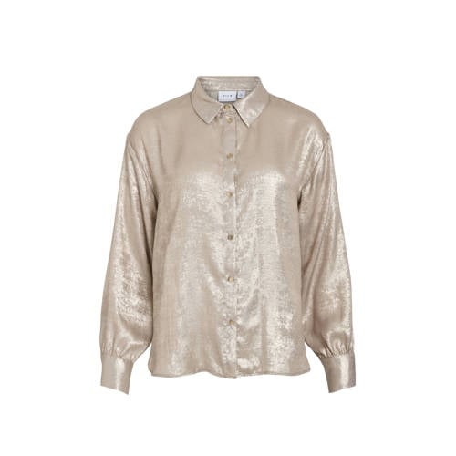 VILA blouse champagne afbeelding