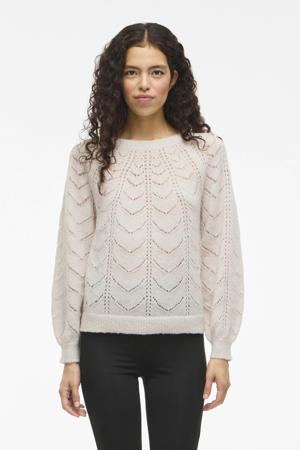 sweater crème ajour