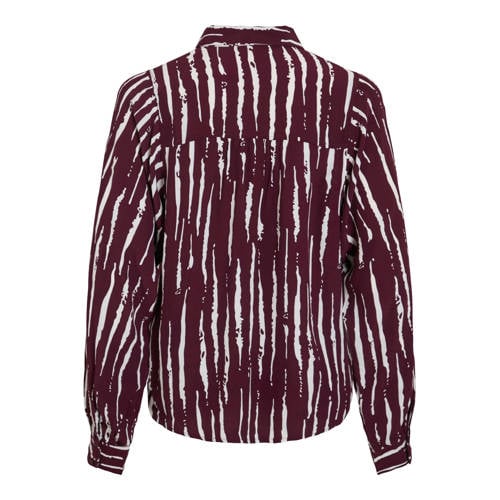 VILA blouse donkerrood afbeelding