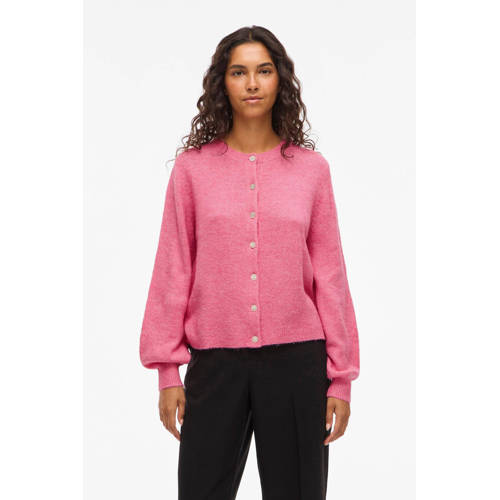 VILA vest roze gebreid afbeelding