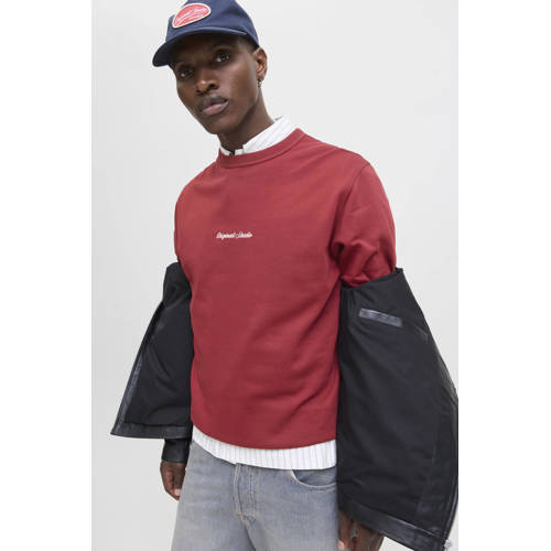 JACK & JONES ORIGINALS sweater rood afbeelding