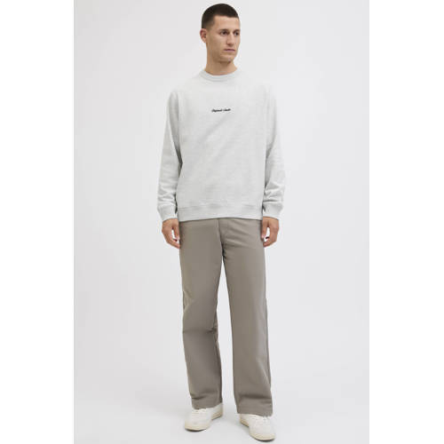 JACK & JONES ORIGINALS sweater lichtgrijs afbeelding