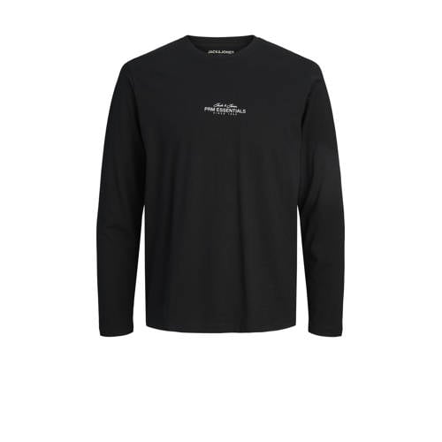 JACK & JONES PREMIUM longsleeve zwart afbeelding