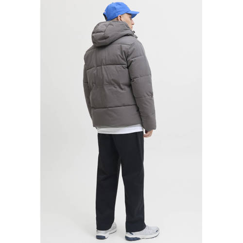 JACK & JONES ESSENTIALS winterjas grijs afbeelding