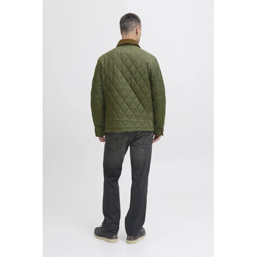 JACK & JONES PREMIUM quilted jas groen afbeelding