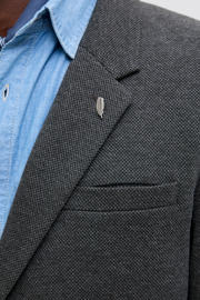 thumbnail: JACK & JONES PREMIUM colbert met textuur grijs