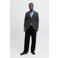 JACK & JONES PREMIUM colbert met textuur grijs