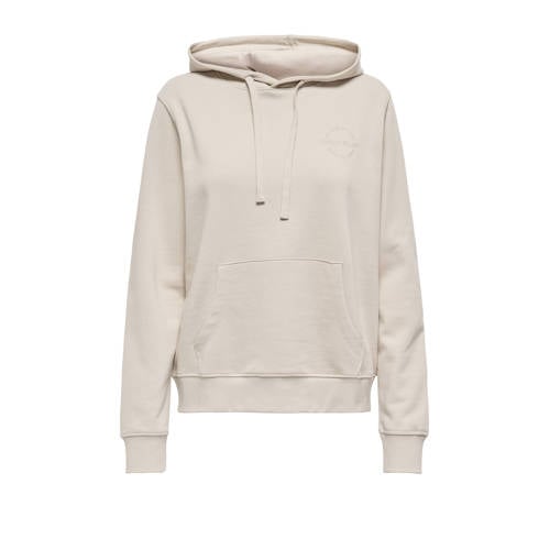 ONLY PLAY hoodie ONPJONI ecru afbeelding