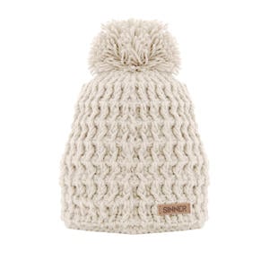 pompon muts Nordic III ecru