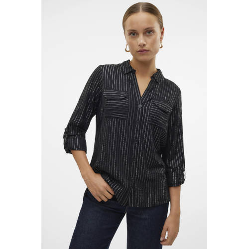 VERO MODA blouse met lurex afbeelding