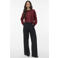 VERO MODA trui donkerrood gebreid