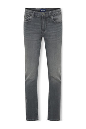 regular waist regular fit jeans grey denim