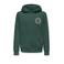 ONLY & SONS JUNIOR hoodie met backprint donkergroen