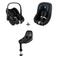Maxi-Cosi Pearl S, Pebble S Tonal Black en FamilyFix S base