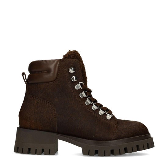 bruine veterboots dames