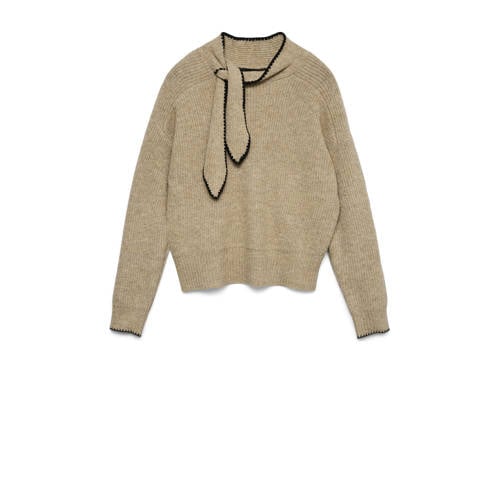 VERO MODA gebreide trui zand afbeelding