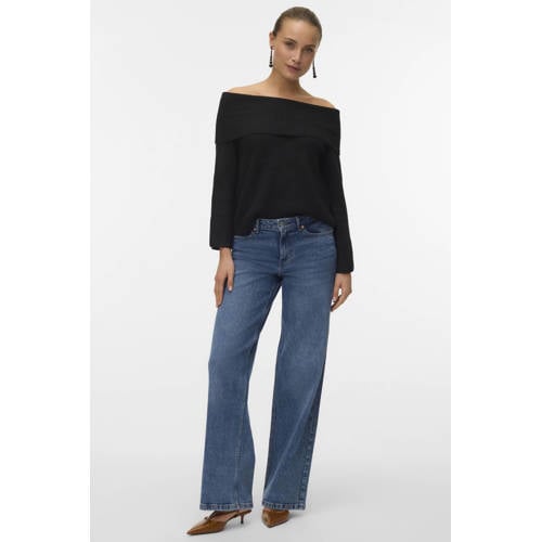 VERO MODA trui zwart gebreid afbeelding