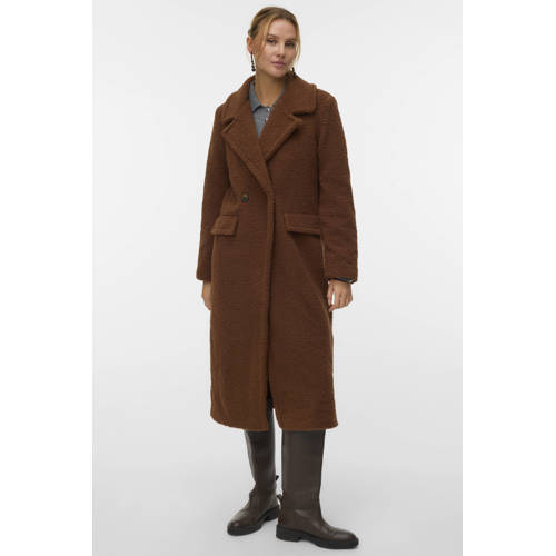 VERO MODA teddy jas bruin afbeelding
