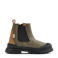Wheat Saida Tex leren chelsea boots groen
