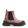 Wheat Saida Tex leren chelsea boots roze
