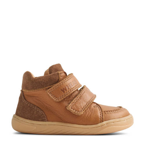 Wheat Barry leren sneakers cognac afbeelding