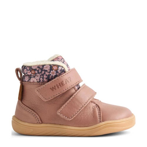 Wheat Sixan Tex gevoerde leren sneakers oudroze afbeelding