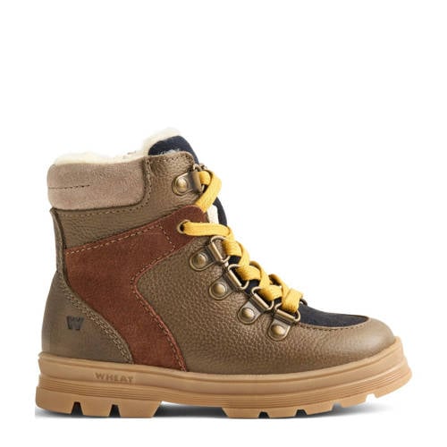 Wheat Toni Hiker Tex veterboots groen afbeelding