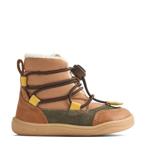 Wheat Milan Tex gevoerde enkelboots cognac afbeelding