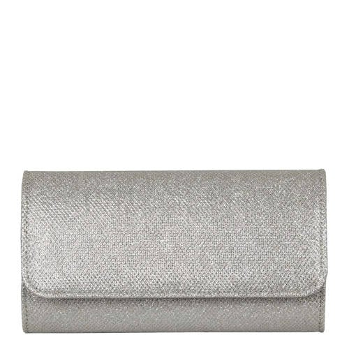 Bulaggi clutch met glitters Dionne zilverkleurig afbeelding