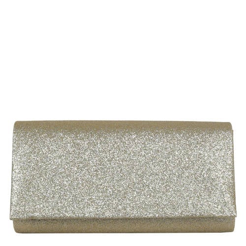 Bulaggi clutch met glitters goudkleurig afbeelding
