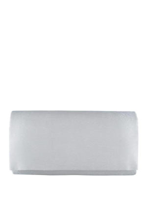 clutch zilverkleurig
