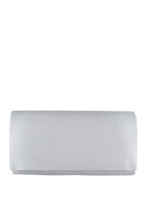clutch zilverkleurig